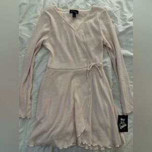 Art Class girl’s Soft Pink Wrap Dress